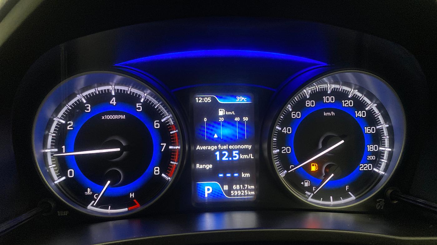 2021 Toyota Glanza V CVT, Petrol, Automatic, 59,886 km, Odometer Image