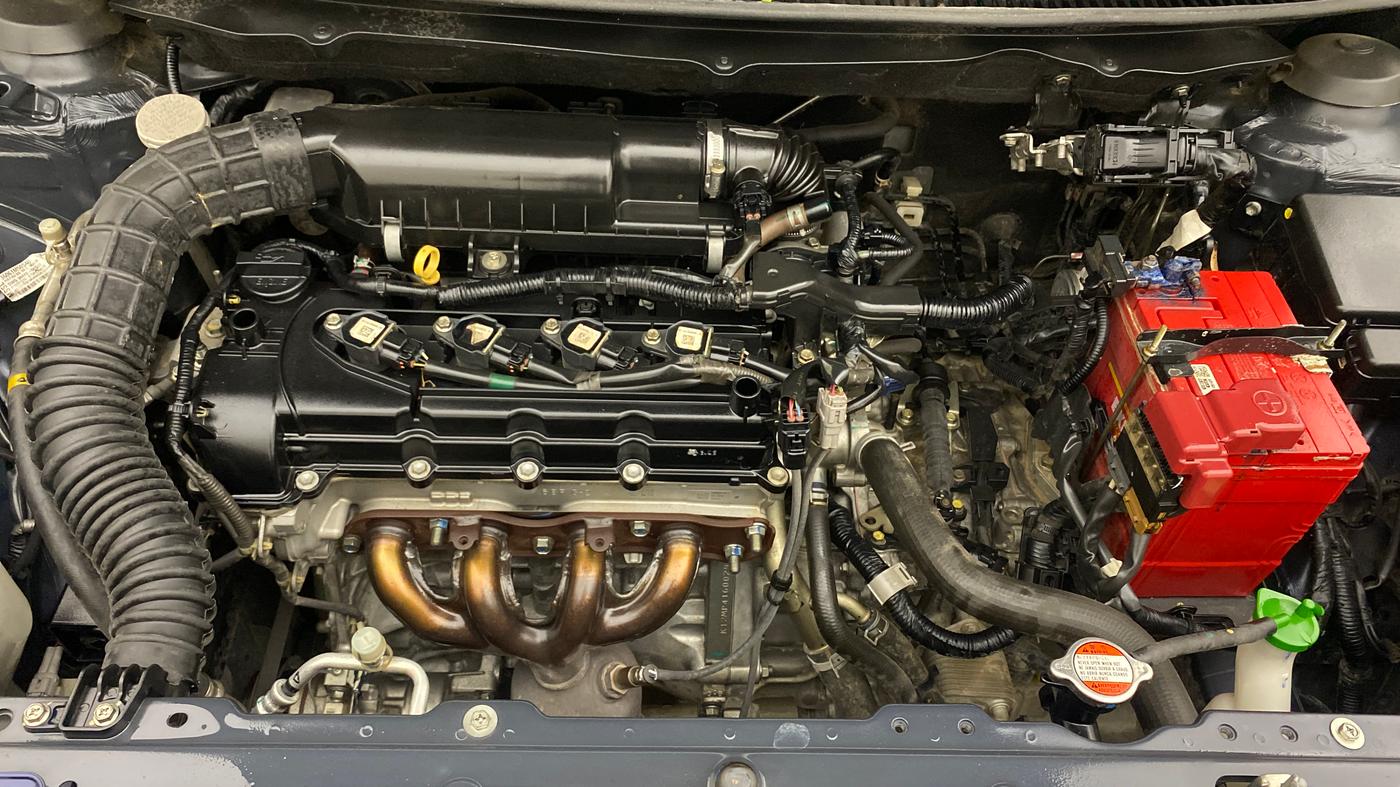 2021 Toyota Glanza V CVT, Petrol, Automatic, 59,886 km, Engine View