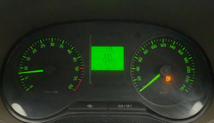 2013 Skoda Rapid ACTIVE 1.6 TDI CR MT PLUS, Diesel, Manual, 56,954 km, Odometer Image