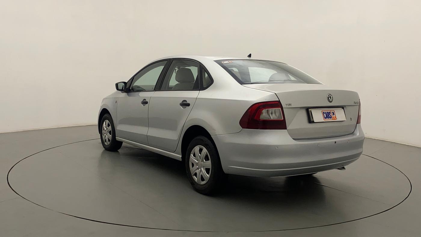 2013 Skoda Rapid ACTIVE 1.6 TDI CR MT PLUS, Diesel, Manual, 56,954 km, Left Back Diagonal