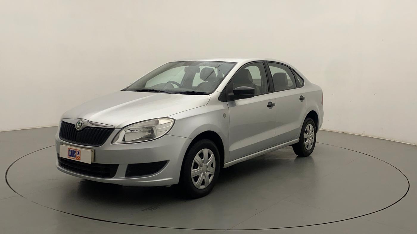 2013 Skoda Rapid ACTIVE 1.6 TDI CR MT PLUS, Diesel, Manual, 56,954 km, Left Front Diagonal