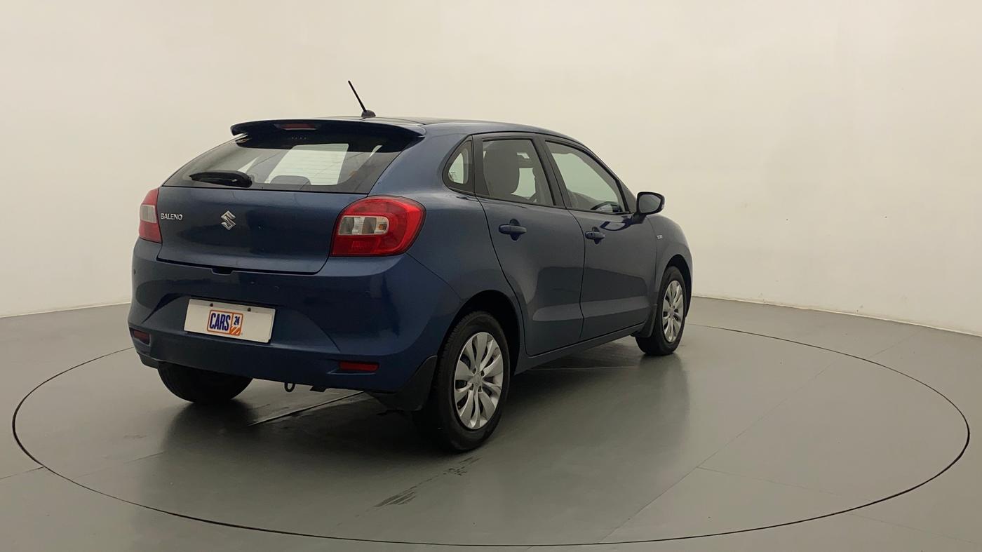 2016 Maruti Baleno DELTA DIESEL 1.3, Diesel, Manual, 62,767 km, Right Back Diagonal