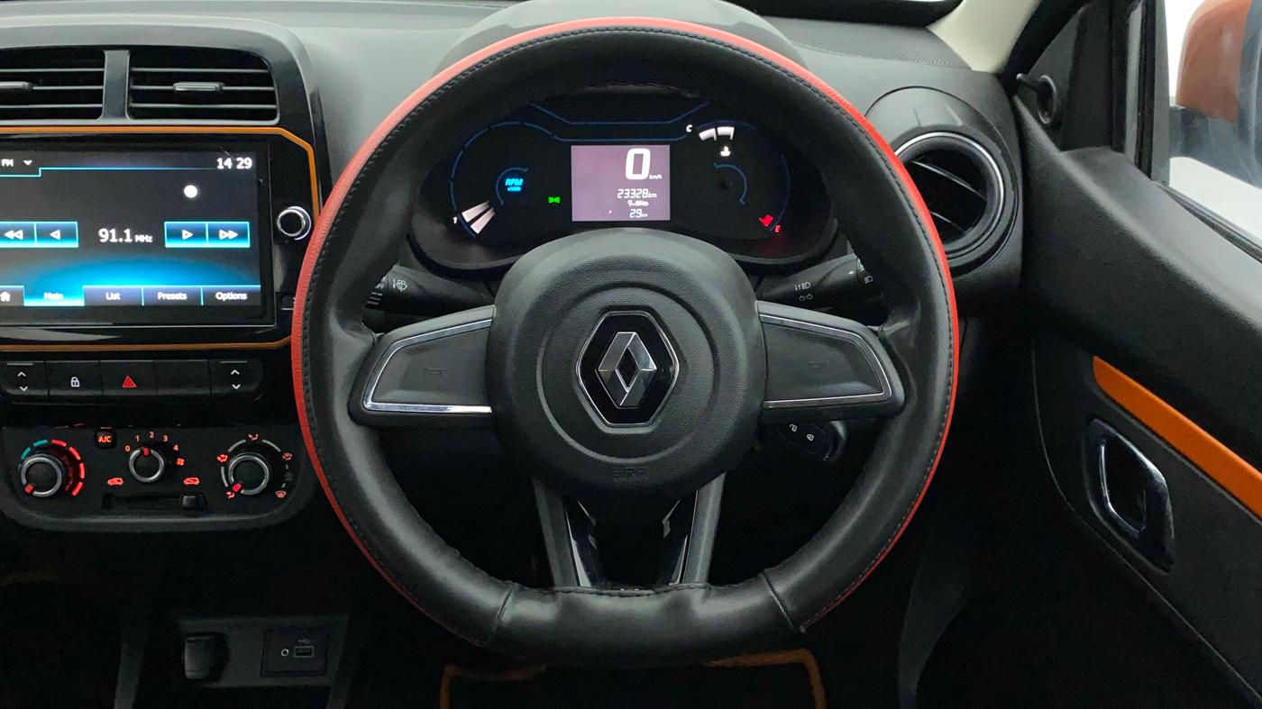 2021 Renault Kwid CLIMBER 1.0 (O), Petrol, Manual, 23,690 km, Steering Wheel Close Up