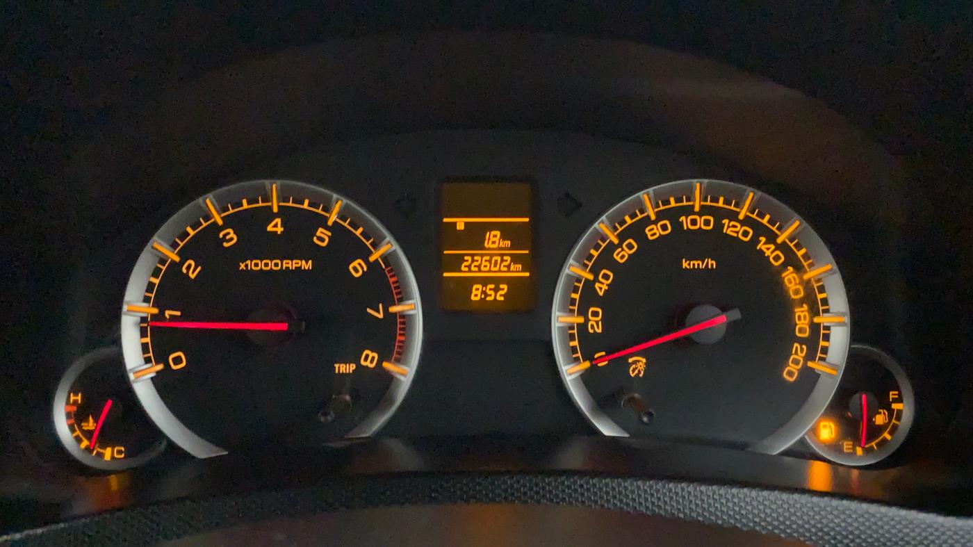 2012 Maruti Swift VXI, Petrol, Manual, 22,796 km, Odometer Image