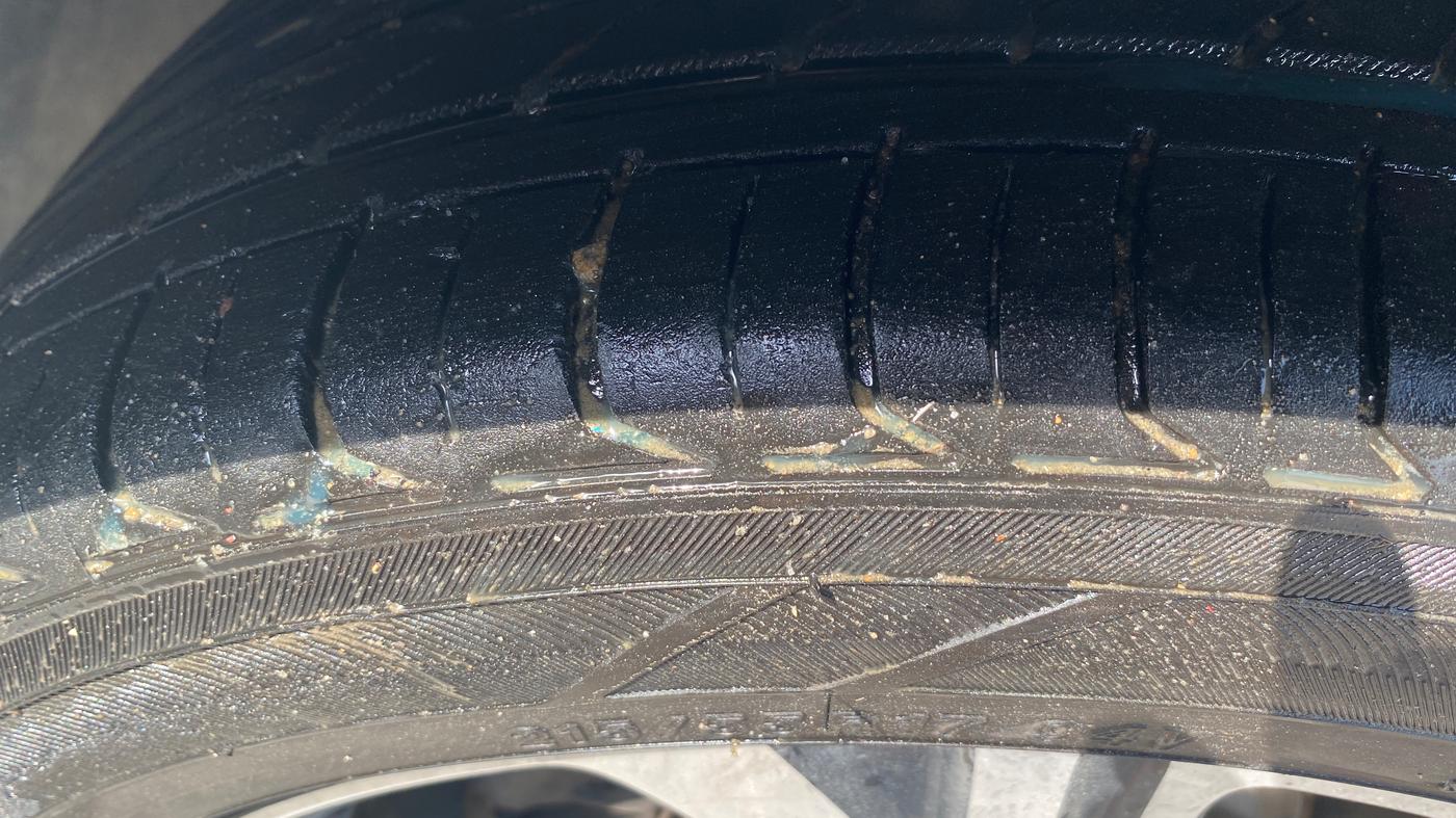 2023 MG ASTOR SHARP 1.5 CVT, Petrol, Automatic, 81,097 km, Left Front Tyre Tread