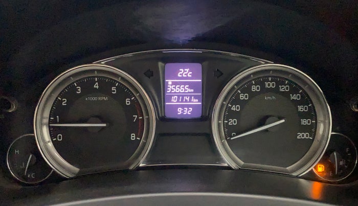 2017 Maruti Ciaz SIGMA 1.4 MT PETROL, Petrol, Manual, 1,01,141 km, Odometer Image