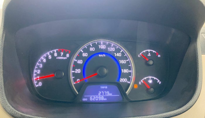 2018 Hyundai Grand i10 ASTA 1.2 KAPPA VTVT, CNG, Manual, 62,098 km, Odometer Image