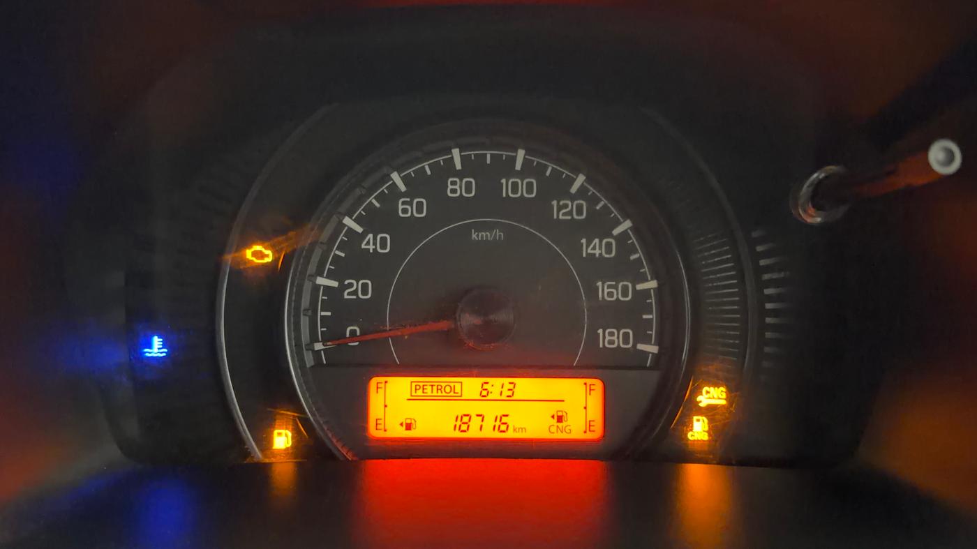 2022 Maruti Celerio VXI CNG, CNG, Manual, 18,787 km, Odometer Image