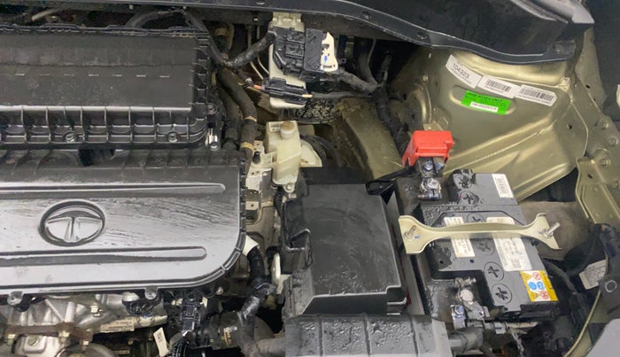 2022 Tata PUNCH CREATIVE 1.2 AMT KAZIRANGA EDITION , Petrol, Automatic, 39,949 km, Engine View - Left