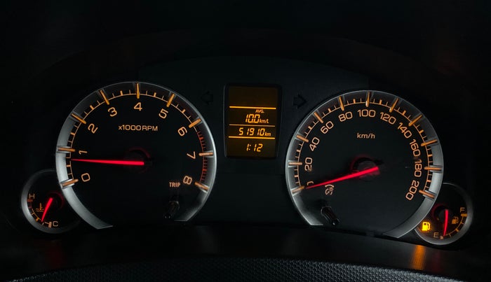 2016 Maruti Swift VXI OPT, Petrol, Manual, 51,988 km, Odometer Image