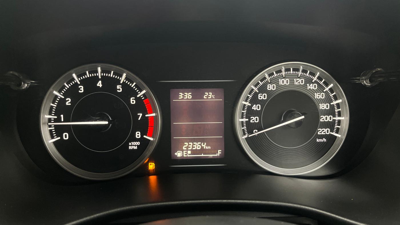 2023 Toyota Glanza S, Petrol, Manual, 23,363 km, Odometer Image