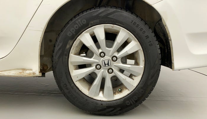 2012 Honda City 1.5L I-VTEC V AT, CNG, Automatic, 1,12,029 km, Left Rear Wheel