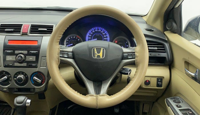 2012 Honda City 1.5L I-VTEC V AT, CNG, Automatic, 1,12,029 km, Steering Wheel Close Up