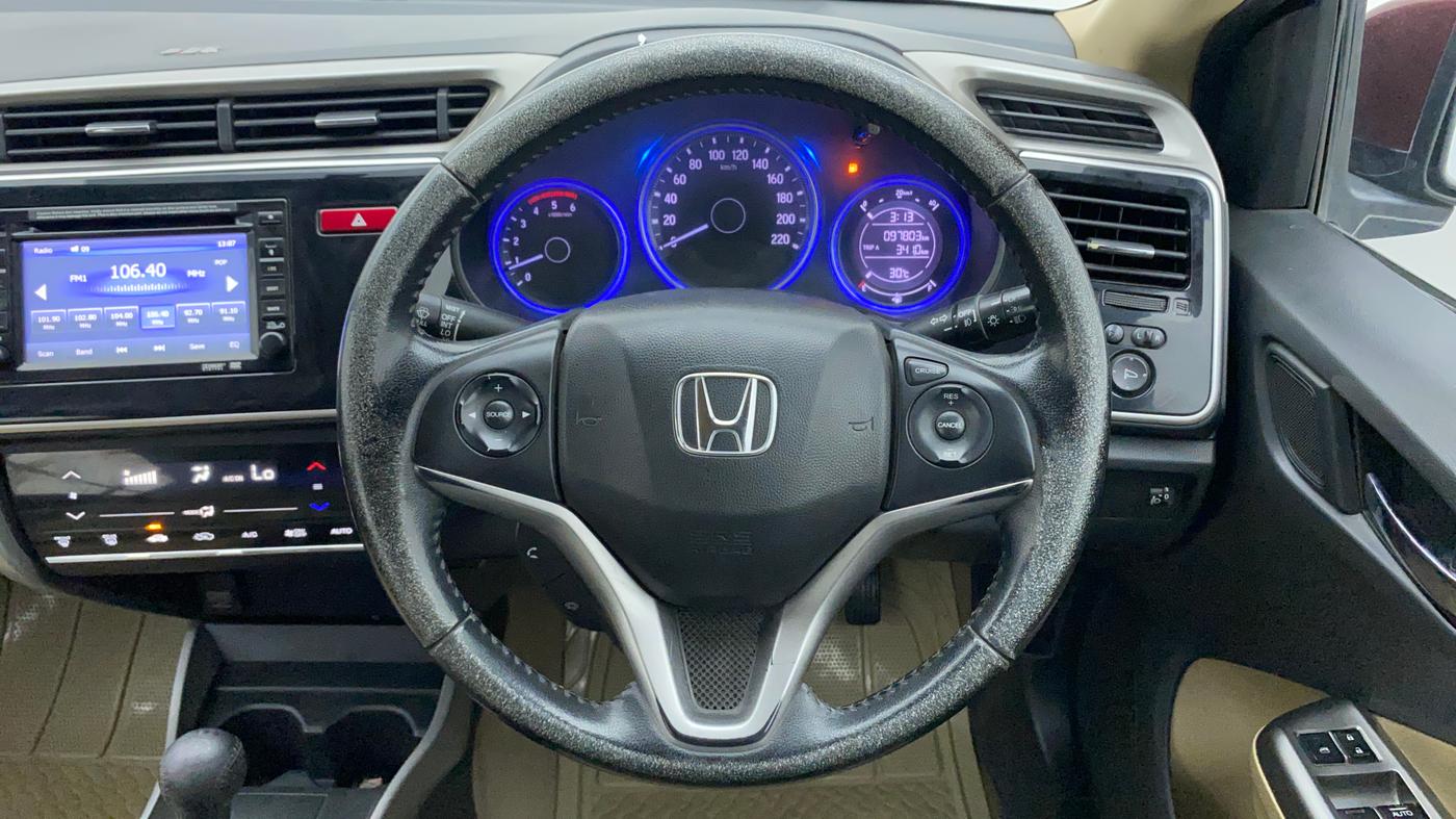 2016 Honda City 1.5L I-DTEC VX (O) MT, Diesel, Manual, 97,803 km, Steering Wheel Close Up
