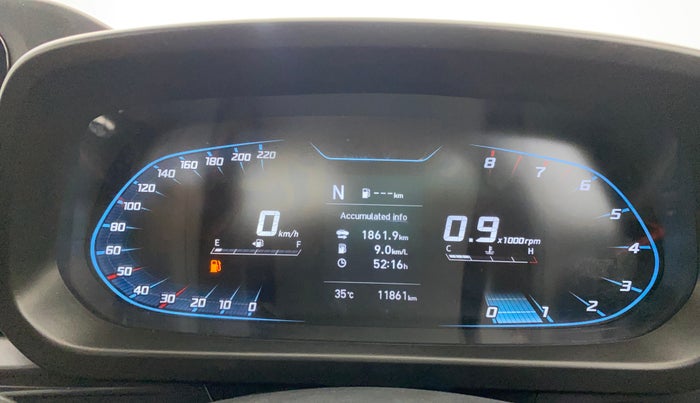 2021 Hyundai NEW I20 N LINE N6 1.0 TURBO GDI IMT, Petrol, Manual, 11,861 km, Odometer Image