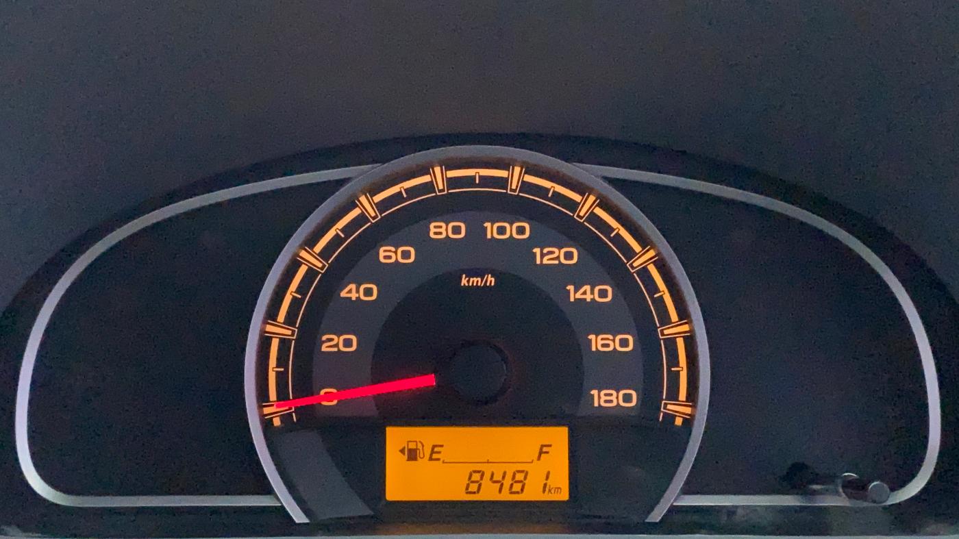 2012 Maruti Alto 800 LXI, Petrol, Manual, 8,481 km, Odometer Image