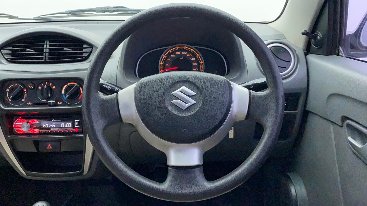 2012 Maruti Alto 800 LXI, Petrol, Manual, 8,481 km, Steering Wheel Close Up