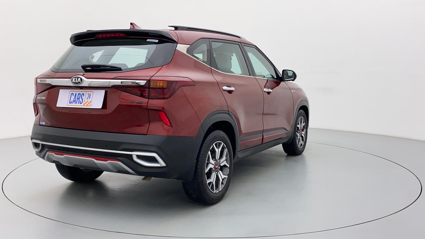 2020 KIA SELTOS 1.5 GTX+ AT, Diesel, Automatic, 8,089 km, Right Back Diagonal