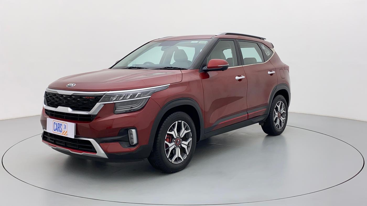 2020 KIA SELTOS 1.5 GTX+ AT, Diesel, Automatic, 8,089 km, Left Front Diagonal