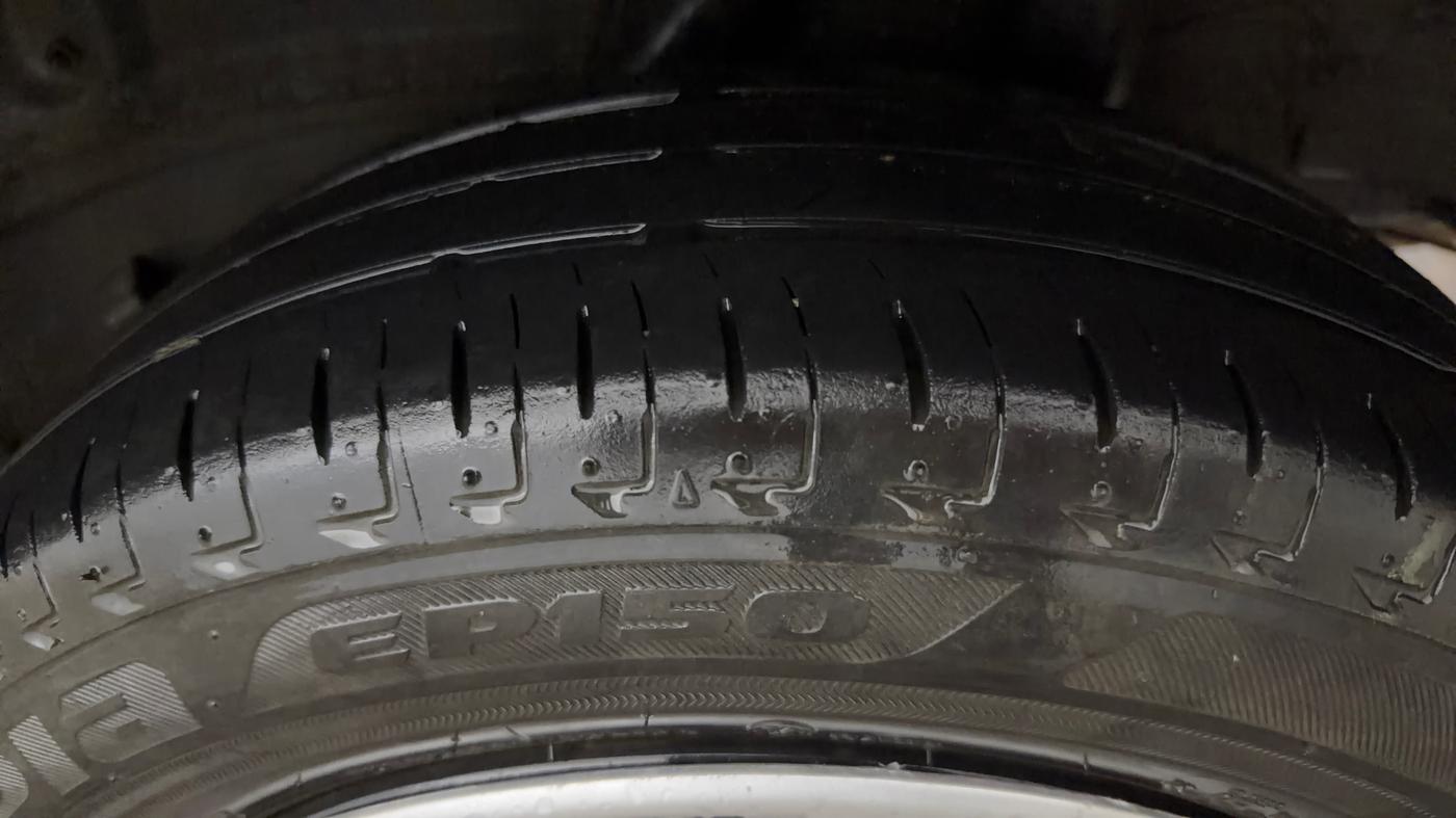 2020 Honda Amaze 1.2L I-VTEC S, Petrol, Manual, 39,472 km, Left Rear Tyre Tread