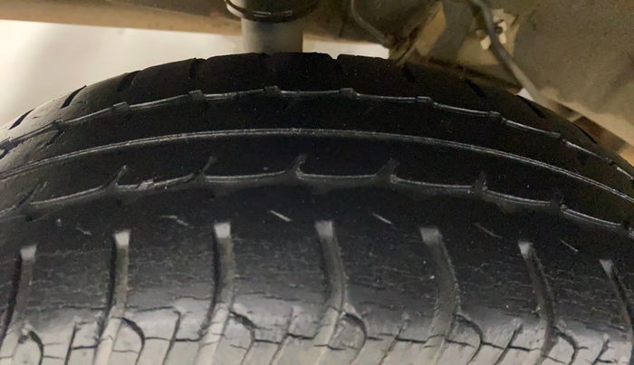 2015 Datsun Go Plus T, Petrol, Manual, 49,802 km, Right Rear Tyre Tread