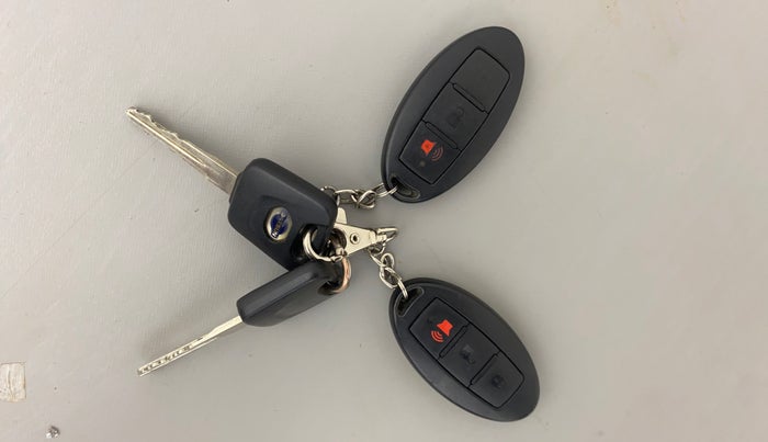 2015 Datsun Go Plus T, Petrol, Manual, 49,802 km, Key Close Up