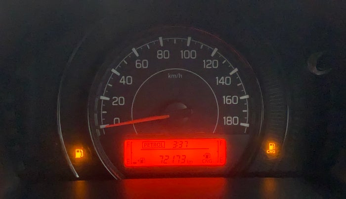 2022 Maruti New Wagon-R VXI CNG 1.0, CNG, Manual, 72,173 km, Odometer Image