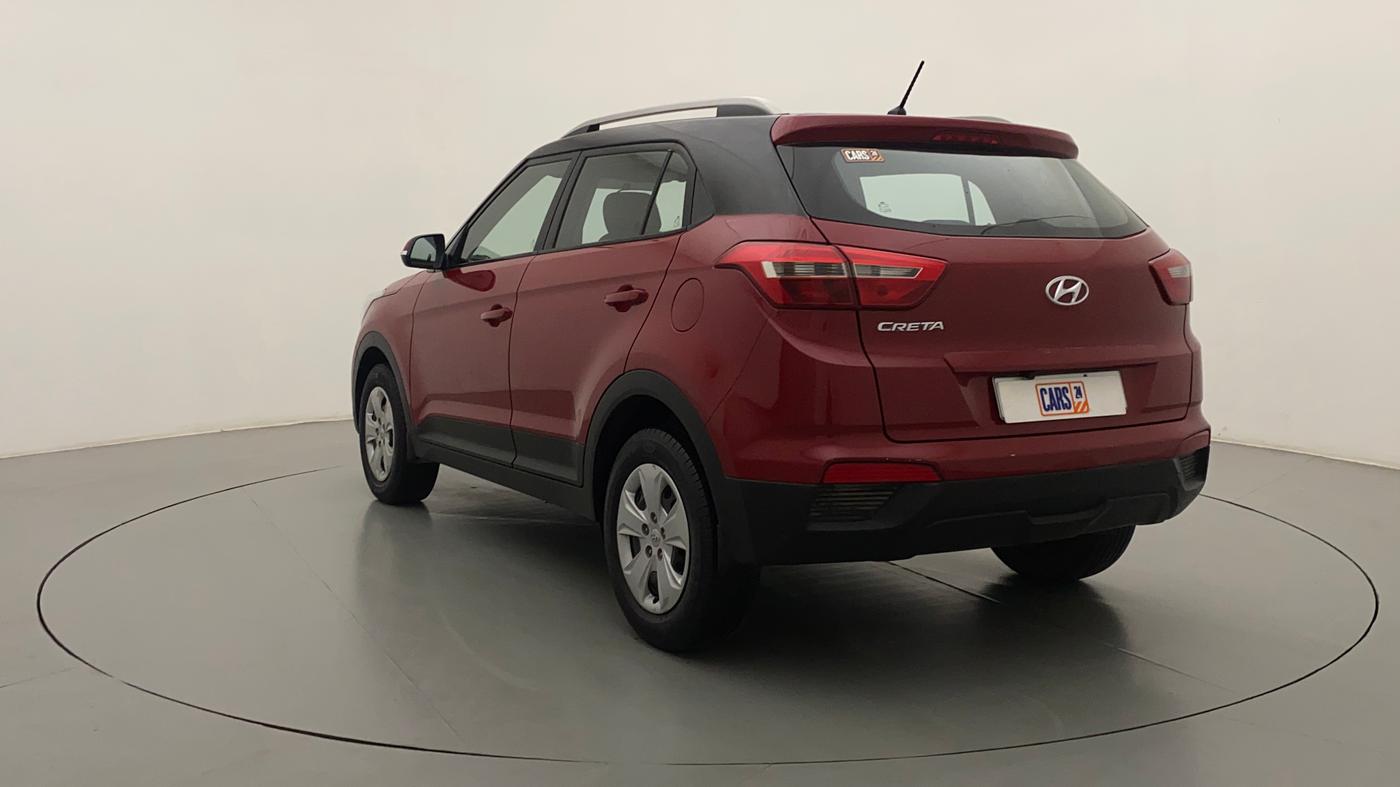 2017 Hyundai Creta E PLUS 1.6 PETROL, Petrol, Manual, 75,175 km, Left Back Diagonal