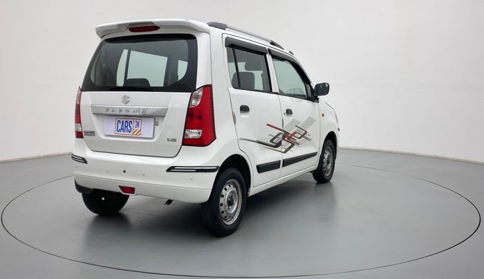 2018 Maruti Wagon R 1.0 LXI CNG, CNG, Manual, 39,623 km, Right Back Diagonal