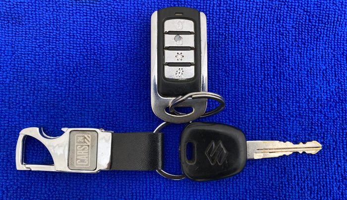 2018 Maruti Wagon R 1.0 LXI CNG, CNG, Manual, 39,623 km, Key Close Up