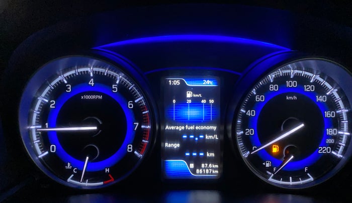 2018 Maruti Baleno ZETA PETROL 1.2, Petrol, Manual, 86,176 km, Odometer Image