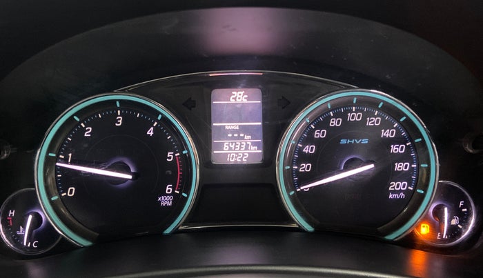 2017 Maruti Ciaz ZDI SHVS, Diesel, Manual, 64,319 km, Odometer Image