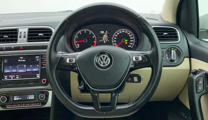 2021 Volkswagen Vento HIGHLINE PLUS 1.0L TSI AT, Petrol, Automatic, 9,771 km, Steering Wheel Close Up