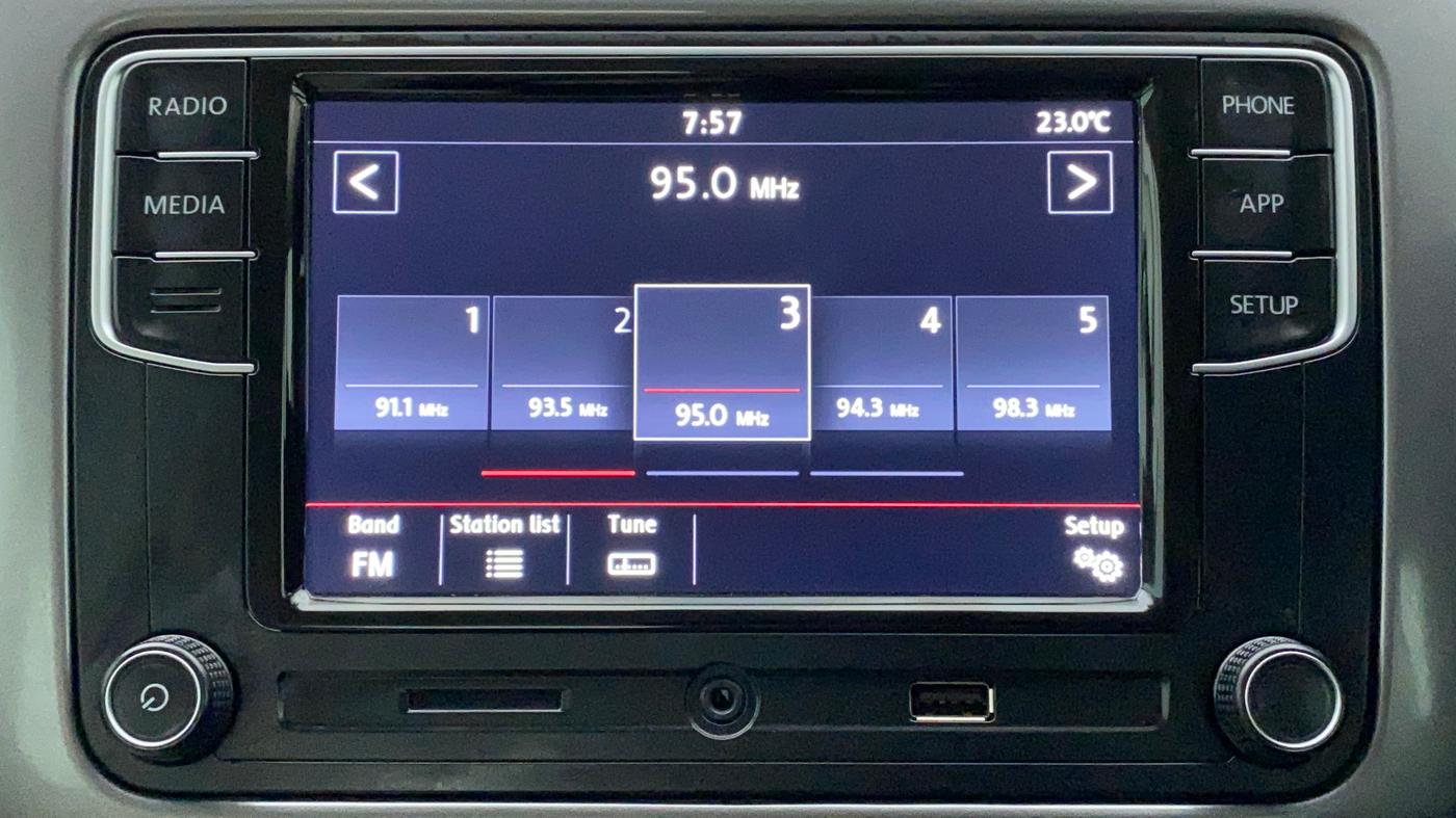 2021 Volkswagen Vento HIGHLINE PLUS 1.0L TSI AT, Petrol, Automatic, 9,771 km, Infotainment System