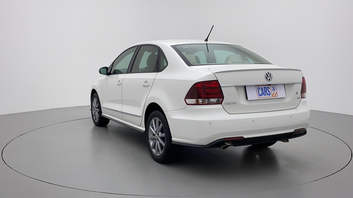 2021 Volkswagen Vento HIGHLINE PLUS 1.0L TSI AT, Petrol, Automatic, 9,771 km, Left Back Diagonal