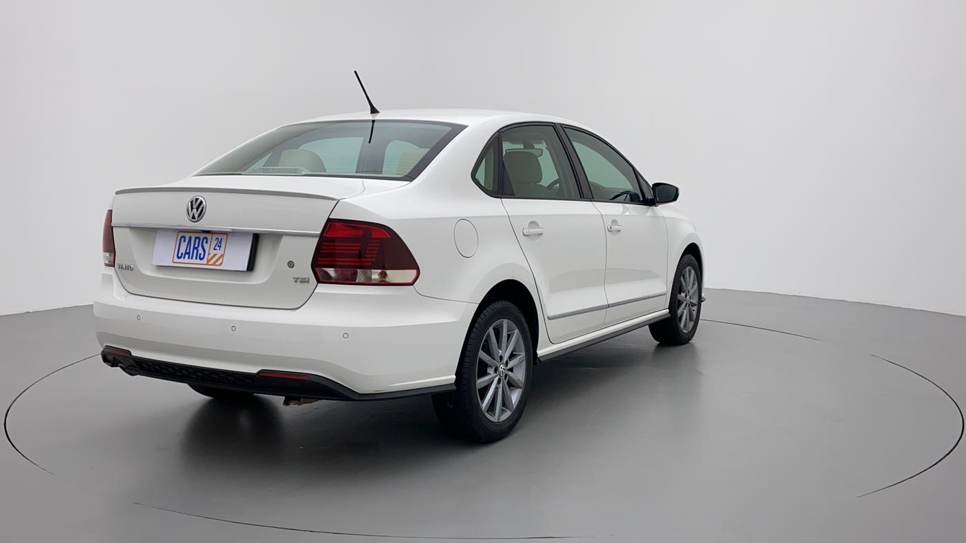 2021 Volkswagen Vento HIGHLINE PLUS 1.0L TSI AT, Petrol, Automatic, 9,771 km, Right Back Diagonal