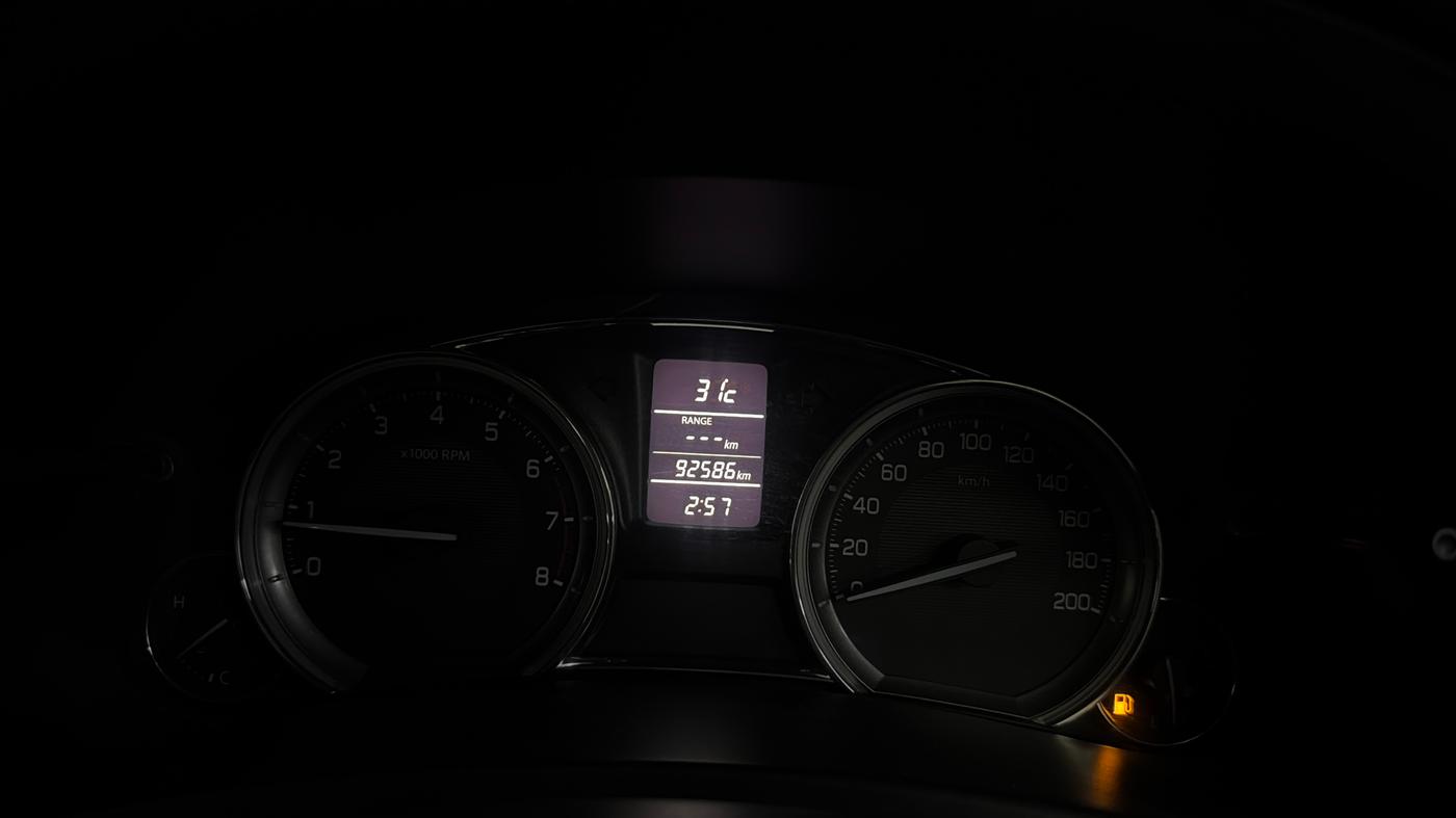 2015 Maruti Ciaz VXI+, Petrol, Manual, 92,577 km, Odometer Image