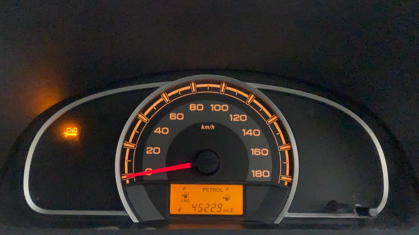 2017 Maruti Alto 800 LXI CNG, CNG, Manual, 45,229 km, Odometer Image