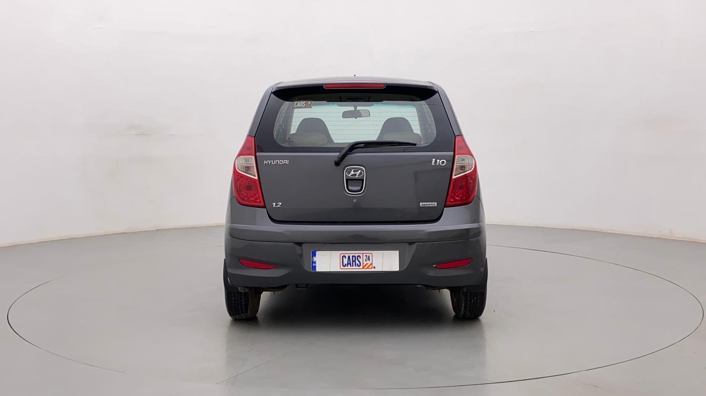 2011 Hyundai i10 SPORTZ 1.2, Petrol, Manual, 74,850 km, Back/Rear