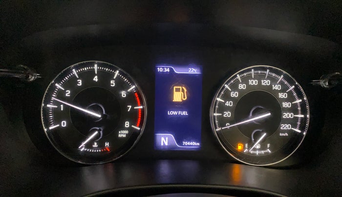 2023 Maruti Baleno ZETA 1.2 AGS, Petrol, Automatic, 70,439 km, Odometer Image