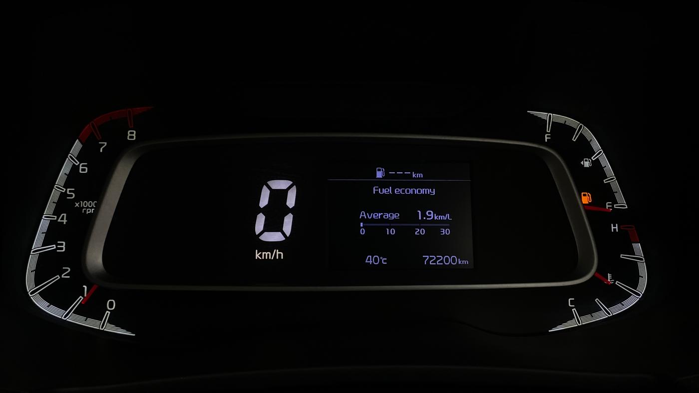 2021 KIA SONET HTK PLUS 1.2, Petrol, Manual, 72,196 km, Odometer Image