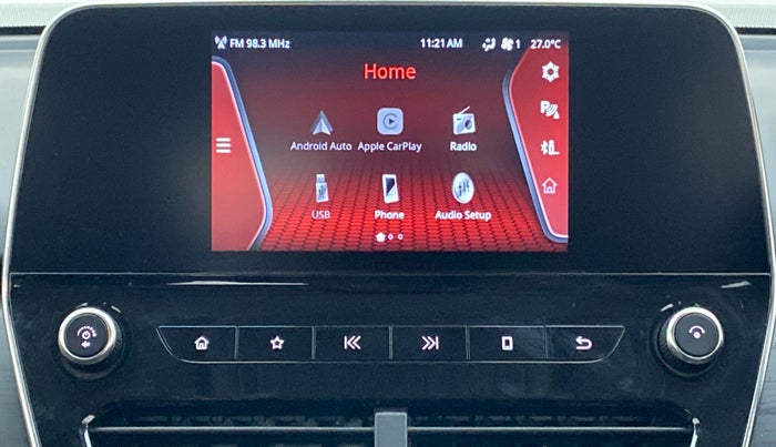 2021 Tata Safari XTA + 2.0 KRYOTEC, Diesel, Automatic, 10,659 km, Infotainment System