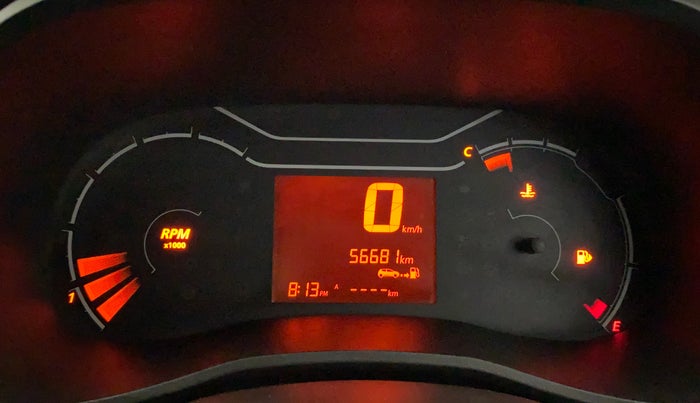 2020 Renault Kwid RXL, Petrol, Manual, 56,834 km, Odometer Image