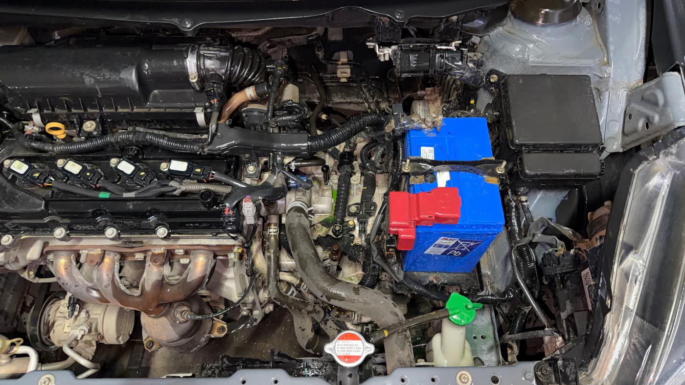 2018 Maruti Baleno ALPHA CVT PETROL 1.2, Petrol, Automatic, 50,929 km, Engine View - Left