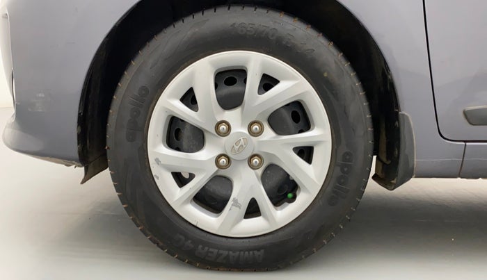 2018 Hyundai Grand i10 SPORTZ (O) 1.2 U2 CRDI, Diesel, Manual, 68,204 km, Left Front Wheel