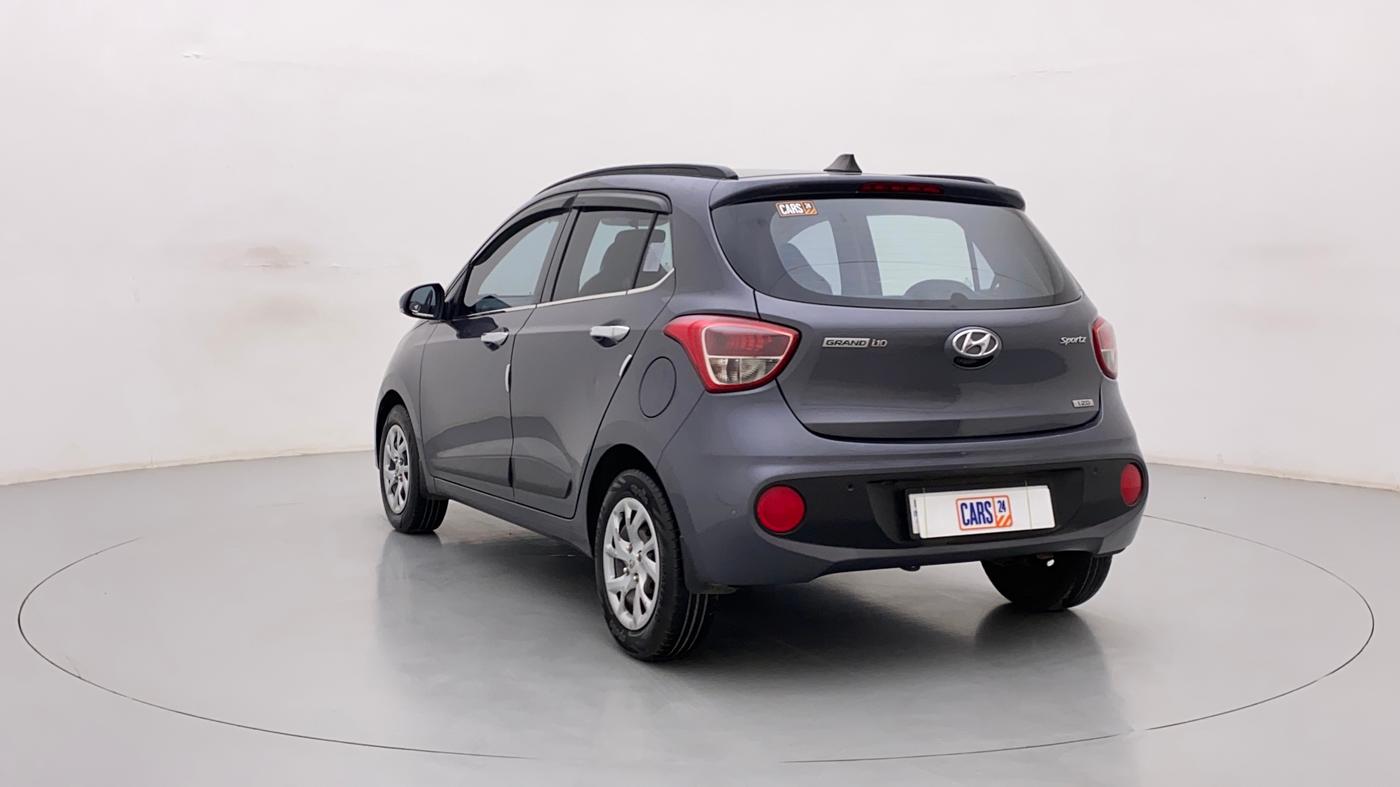 2018 Hyundai Grand i10 SPORTZ (O) 1.2 U2 CRDI, Diesel, Manual, 68,204 km, Left Back Diagonal