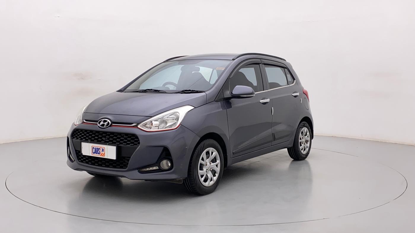 2018 Hyundai Grand i10 SPORTZ (O) 1.2 U2 CRDI, Diesel, Manual, 68,204 km, Left Front Diagonal