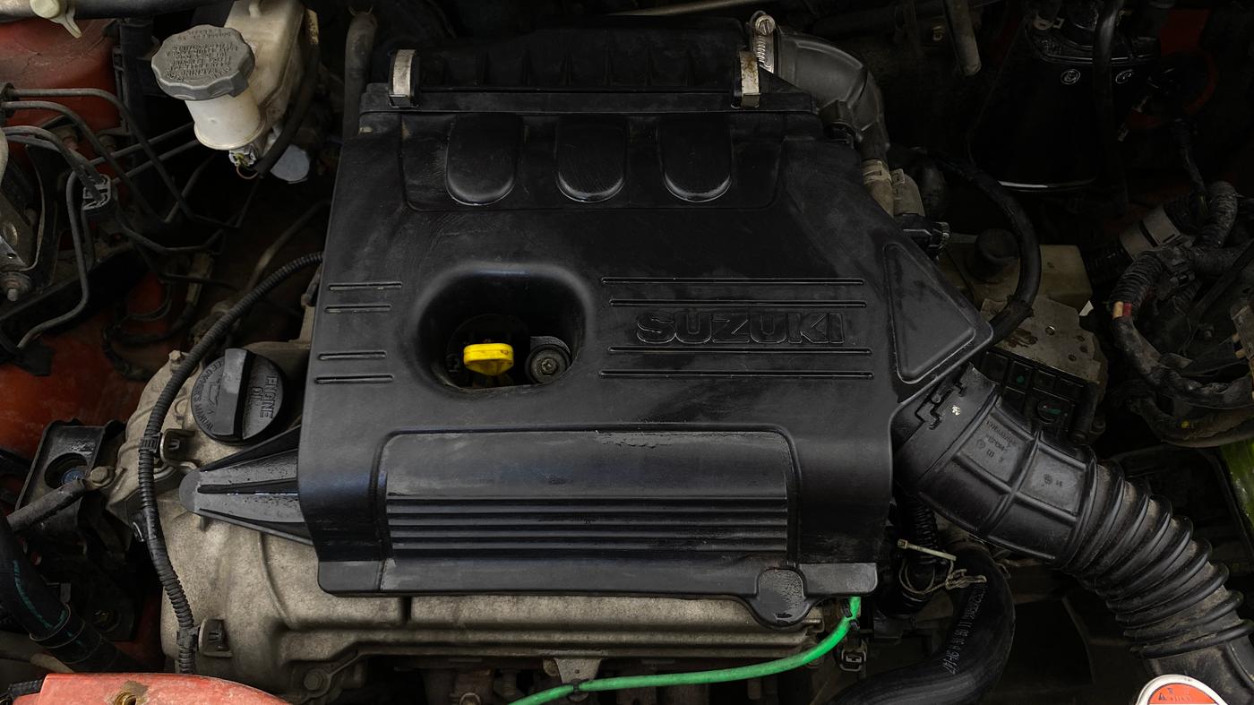 2016 Maruti Celerio VXI AMT, Petrol, Automatic, 1,27,674 km, Engine View