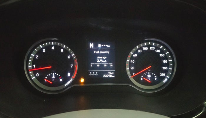 2024 Hyundai GRAND I10 NIOS SPORTZ AMT 1.2 KAPPA VTVT, Petrol, Automatic, 23,996 km, Odometer Image