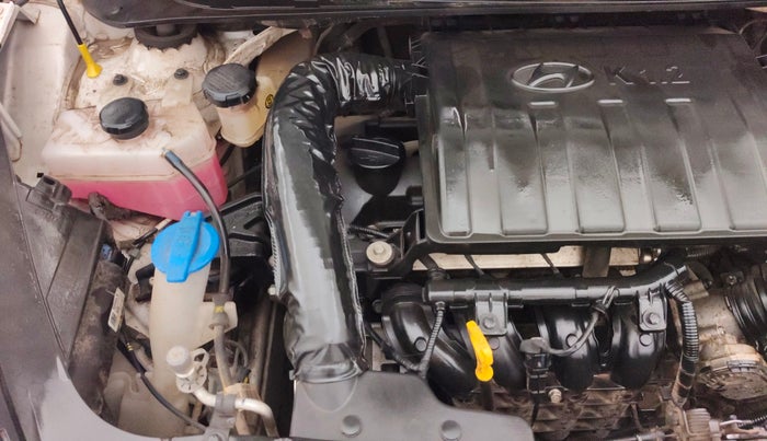 2024 Hyundai GRAND I10 NIOS SPORTZ AMT 1.2 KAPPA VTVT, Petrol, Automatic, 23,996 km, Engine View - Right